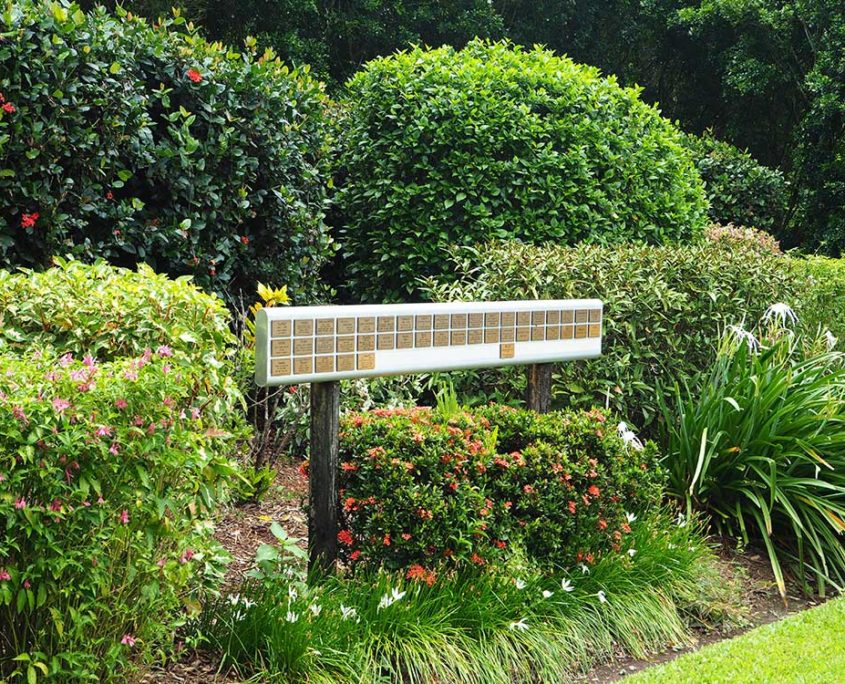 Scatter Garden Memorial Board